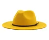 Cappelli Fedora da donna Cappellini da esterno a tesa larga Retro Western Vaquero Pelle scamosciata sintetica Cowboy Cowgirl Tempo libero Parasole Cappello firmato9602342