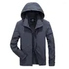 Męskie kurtki taktyczne Windbreaker Wodoodporna kurtka bombowca płaszcza streetwear anorak szczupły ubranie na rzecz Riverdale Plus size