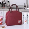 Borsa per il pranzo portatile Borsa per il pranzo con isolamento termico impermeabile Borsa per il pranzo Bento Borsa per l'isolamento per la cena Borsa per il pranzo carina addensata per studenti 231226