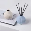 Vazen Nordic Mini Set Voor Home Decor Kleine Kleurrijke Geribbelde Bloemenknop Vaas Keramiek Porselein