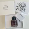 أحدث 100 مل من الرجال رجال نساء عطر Byredo Vanille eau de parfum رذاذ طويل الرائحة تدوم التسليم السريع