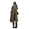 Women's Trench Coats Coat Women 2023 Spring And Autumn British Style Medium Long Small Khaki Jackets