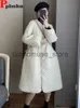 Women's Down Parkas Oversized Lightweight Long Down Dress Coat Korean Slim Down Jackets Argyle Plaid Casacos Para Baixo Warm White Jaqueta Puffer J231226