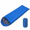 Camping Sleeping Bag Ultralight Portable Winter -kuvert Sovväska för camping Vandring av ryggsäckar utomhusäventyr 231225