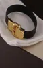 Nouveau Bracelet en cuir fleur pour femme boucle en or Bracelet en cuir noir de haute qualité Couple bijoux Bracelet à breloques Supply4627136