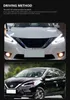 Bilkastare för Nissan Sylphy Sentra LED-strålkastare 20 16-20 19 DRL Dynamisk design Turn Signal Light Front Lamp Assembly