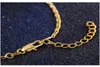 Urok bransolety kobiety złota srebrna łańcuch kluczy Bransoletka kostki do kobiet seksowna boso sandał b wmtcnh Luckyhat7373378