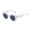 Модные уличные солнцезащитные очки в пухлом стиле с круглой мясистой оправой, новинка, модные солнцезащитные очки