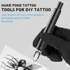 Machine Ez Diy Tattoo Cartridge Needles Stick Hand Poke Pen Handmade Tattoo Pen Kits for Cartridge Needles Tattoo Accessories