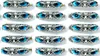 Bulk lots 30pcs blue eye owl vintage rings retro punk gothic rock women men cool biker party gifts jewelry2447878