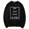 Aangepaste tekst hoodie hoodies aangepaste gepersonaliseerde sweatshirt student casual tekst gedrukte DIY hoodie 231226