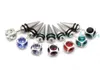 316L Statinless Steel Diamond Earring Fashion Ear Stud Ear Expander Men039s Ear Ring 50pcslot7855485