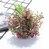 Decorative Flowers 16Pcs/lot Night Scent Artificial Babysbreath Flower Gypsophila Fake Plants Home El Christmas Decor Wedding Bouquet Gift