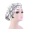 Ethnic Clothing Bohemian Muslim Women Print Braid Hijabs Hat Turban Head Scarf Chemo Cancer Cap Hair Loss Bonnet Wrap Cover