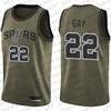 Custom mens Women Youth San Antonio''spurs''21 Tim''duncan 22 Rudy'''gay Camo Black White Basketball Jersey