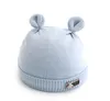 2020 knitted tire cap 036 months babies men and women newborn babies infants and young children hats autumn and winter7491886