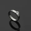 Najwyższej jakości ekstrawagancki pierścień miłosny cztery bolenia Diamond złota srebrne kolory róży kolory stali nierdzewnej pierścienie mody 335 m