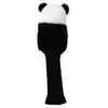 Panda Golf Rod Headcover Soft Fleece No. 1 Palos de golf Funda protectora para la cabeza Regalos de reemplazo de dibujos animados Accesorios deportivos 231225