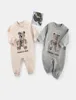 2021 New Fashion Baby Warm Body Premium Baby Clothes Body a maniche lunghe per Baby Bear Body8919565