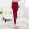 Leggings pour femmes épaississeur en velours d'hiver élastique maintient le pantalon de yoga chaud