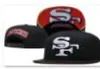 Bütün yeni varış Snapback Caps Strapback Cap ayarlanabilir beyzbol kadın erkekler Snapbacks Amerikan Şehri San Francisco Hat SF Cap 01315655