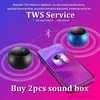 مكبرات صوت صغيرة ميني بوتوث مكبر صوت مع MIC TWS Wireless Sound Box Hifi Music Music Phone Tablet Metal Light Sport SPORTABLE SPROOFER