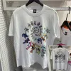 Designer Hellstar Shirt Summer Street Street Fashion High Street Cotton T-Shirt the Treypable Men and Women Suges Shorts مع Print Print