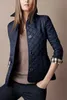 Womens Burbery Jacket Designer Jackets Winter Autumn Coat Fashion Cotton Slim Jackets Plug Size S-3XL