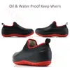 kitchen work shoes for Men Rain Boots Waterproof Shoes Flat Clogs Garden Shoes Kitchen Shoes kitchen chef boots zapatos size 49 231226