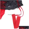 MAN String Langerie Sexy Banys for Men Sissy Intondwear Lace Thong Enhance Pouch Burships Homme Gay Dentelle J05 W220324 Drop Drop