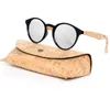 Okulary przeciwsłoneczne Wysokiej jakości owalny drewno bambusowy ziarno spolaryzowane z modą mody kobiety odcienie drewniane gafas de sol