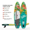 Flowers Sup Surfboard tillverkare levererar 3,2 meter paddel sommar UV -färg tryckt grönt uppblåsbart bräde 231225