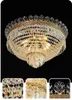 American Bronze Crystal taklampor Fixture europeiska vintage koppar ljuskrona taklampor retro sovrum hall hem konst dekor luster lamparas luminariasias