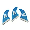 Aletas UPSurf, lengüetas dobles, aleta de 2 M, aleta de tabla de Surf de panal, aleta de Surf de 5 colores, accesorios de Surf Quilhas Thruster 231225