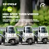 ZWN S915 Üç Tekerlekler RC Işıklar Püskürtmeli RC Araç 2.4G Uzaktan Kontrol Elektrikli Yüksek Hızlı Emülasyon Motosikletleri Çocuklar İçin Oyuncaklar 231226