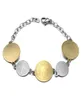 Bracelet religieux San Benito pour femmes, en acier inoxydable, breloque saint-benoît, bijoux à la mode, pièce de monnaie, cadeau 20207703616