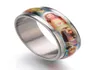 Hele 100 stuks Mix Veel Jezus Christus Bijbel Rvs Ringen voor Mannen Vrouwen religieuze ring gloednieuwe drop8705648