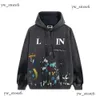 Designer de moda luxo clássico lanvins hoodie feminino lanvins alta qualidade 100% algodão pulôver lanvin solto moda hip hop solto hoodie 8341