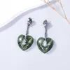 Dangle Earrings 2024 ZAA Gothic Heart Charm Animal Spider For Women Holiday Party Jewelry Gifts