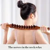 1pc Wooden Massage Tool With 20 Smooth Beads, Massage Your Whole Body, Relax After Exercise, Massage Tools For Massage Relaxed Tired Muscles