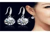 Аутентичные серебряные серьги S925 с подвесками, женские серьги с кристаллами от rovski, женские украшения, микро-набор для близнецов3842872