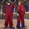 ステージウェア2023ティーンエイジャーのためのヒップホップダンスの服長い袖冬の女の子スポーツジャズコンサートコスチュームBL12190