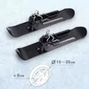 Sneeuw Slee Board Universele Ski Plaat Slee Skiën Toboggan Strand Skateboard voor Wandelwagen Loopfietsen 231225