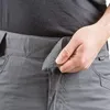 Shorts maschile uomini estate urbano militare per esterni per esterni in giro medio vita veloce escursionismo multi tasca capris maschio solido maschio solido