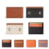 Portefeuille de porte-cartes de mode avec portefeuilles de clés de boîte Porte-monnaie célèbre designer Femmes CardHolder Purse Sacs de poche en cuir Titulaires de passeport