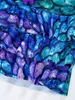 set Fish Scales Swimwear for Girls 314 Years Old Sleeveless Tube Top Mermaid Scales Printed Bikini Swimsuit Swimwear Bathing Suit