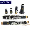 Mareski system Oehler klarnetu A Tune Ebonit/Hard Rubber 18keys E811