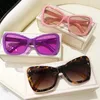 Cat Eye Men's and Women's Sunglasses Retro Glasses Luxury Brand Pink Designer Sunglasses Frame Y2k Shadow Retro Festival 231226