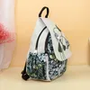 Schooltassen - verkoop Fabriek Vintage String Appliques Winkelrugzak! Mooie prints Hasp Backruck All-match Lady Canvas Rugzakken