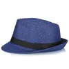 Big Bone Man Large Size Fedora Hats Male Summer Outdoors Panama Cap Men Plus Straw Hat 56 58cm 58 60cm 231226